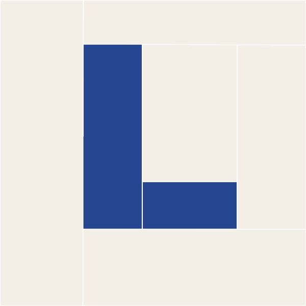 Letter L block