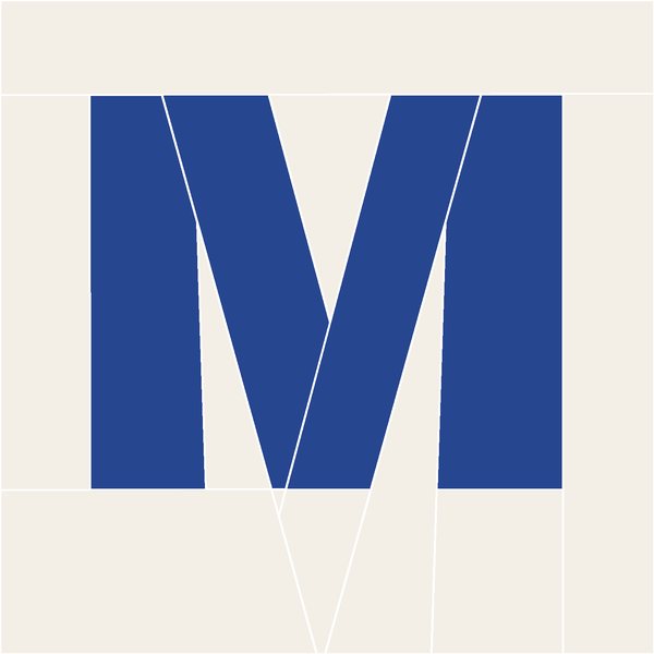 Letter M block
