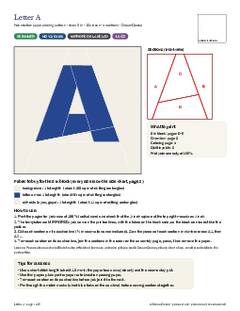 Page 1 of the Alphabet Quilt Block Bundle PDF