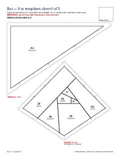 Page 6 of the Bat Quilt Block Pattern PDF
