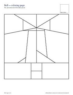 Page 4 of the Bell Quilt Block Pattern PDF