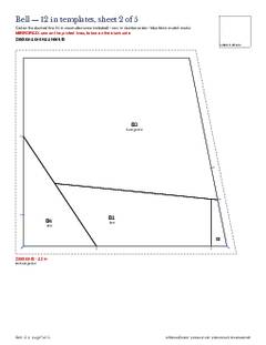 Page 7 of the Bell Quilt Block Pattern PDF