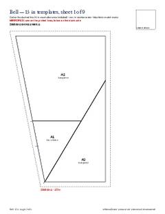 Page 12 of the Bell Quilt Block Pattern PDF