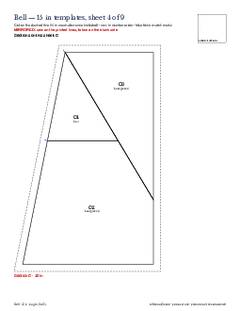 Page 15 of the Bell Quilt Block Pattern PDF