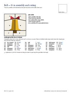 Page 21 of the Bell Quilt Block Pattern PDF
