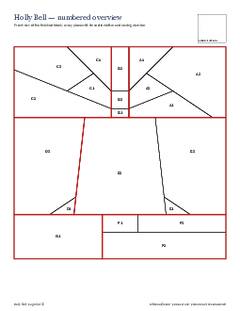 Page 3 of the Holly Bell Quilt Block Pattern PDF