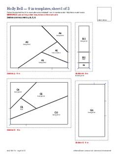 Page 6 of the Holly Bell Quilt Block Pattern PDF