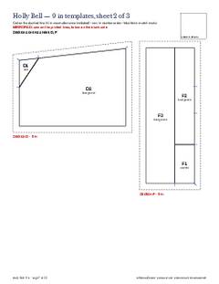 Page 7 of the Holly Bell Quilt Block Pattern PDF