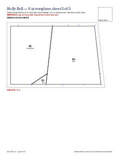 Page 8 of the Holly Bell Quilt Block Pattern PDF