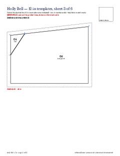 Page 12 of the Holly Bell Quilt Block Pattern PDF