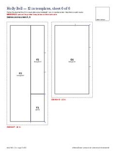 Page 15 of the Holly Bell Quilt Block Pattern PDF