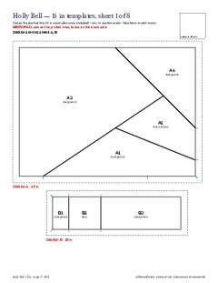 Page 17 of the Holly Bell Quilt Block Pattern PDF