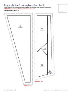 Page 6 of the Ringing Bell Quilt Block Pattern PDF