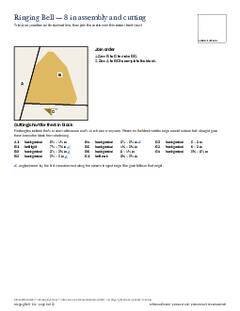 Page 8 of the Ringing Bell Quilt Block Pattern PDF