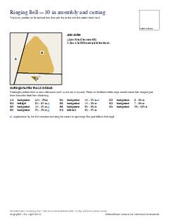 Page 15 of the Ringing Bell Quilt Block Pattern PDF