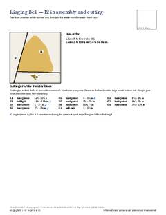 Page 23 of the Ringing Bell Quilt Block Pattern PDF