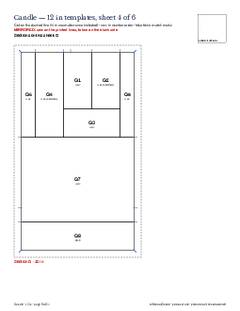 Page 9 of the Candle Quilt Block Pattern PDF
