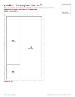 Page 10 of the Candle Quilt Block Pattern PDF