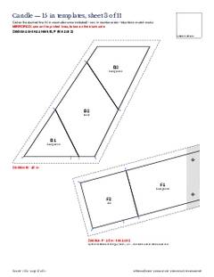 Page 15 of the Candle Quilt Block Pattern PDF