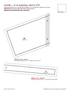 Page 17 of the Candle Quilt Block Pattern PDF