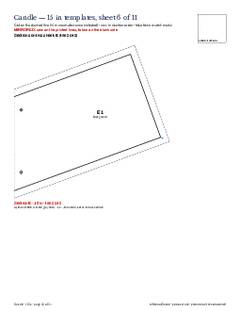 Page 18 of the Candle Quilt Block Pattern PDF
