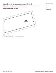 Page 19 of the Candle Quilt Block Pattern PDF