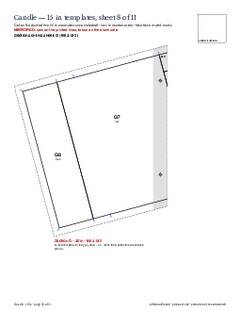 Page 20 of the Candle Quilt Block Pattern PDF