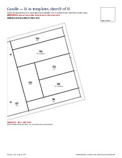 Page 21 of the Candle Quilt Block Pattern PDF