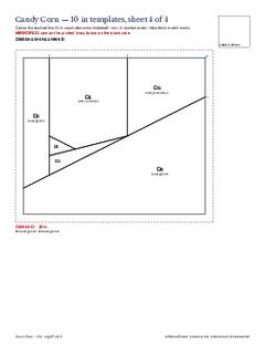 Page 9 of the Candy Corn Quilt Block Pattern PDF