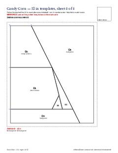 Page 14 of the Candy Corn Quilt Block Pattern PDF