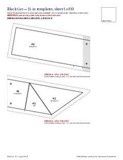Page 19 of the Black Cat Quilt Block Pattern PDF