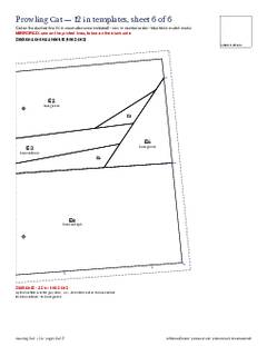 Page 16 of the Prowling Cat Quilt Block Pattern PDF