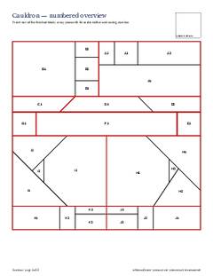 Page 3 of the Cauldron Quilt Block Pattern PDF