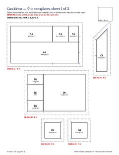 Page 6 of the Cauldron Quilt Block Pattern PDF