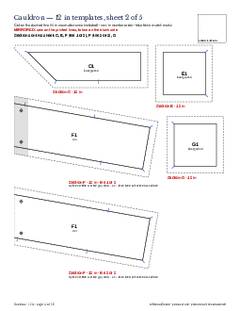Page 11 of the Cauldron Quilt Block Pattern PDF