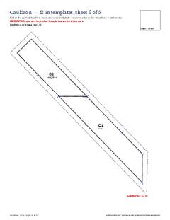 Page 12 of the Cauldron Quilt Block Pattern PDF