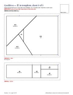 Page 13 of the Cauldron Quilt Block Pattern PDF