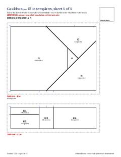 Page 14 of the Cauldron Quilt Block Pattern PDF