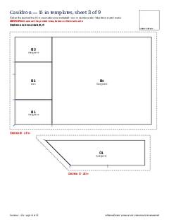 Page 18 of the Cauldron Quilt Block Pattern PDF