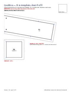 Page 21 of the Cauldron Quilt Block Pattern PDF