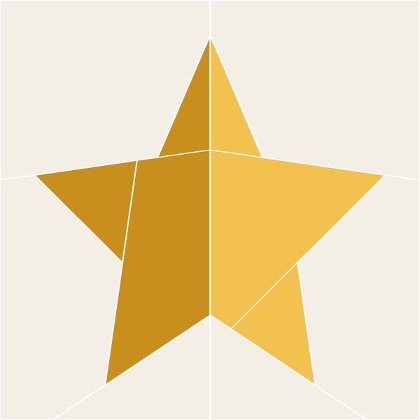Christmas Star block