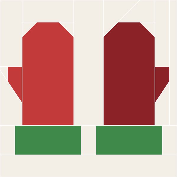 Pair of Mittens block