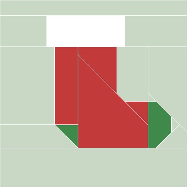 Classic Cuffed Stocking block