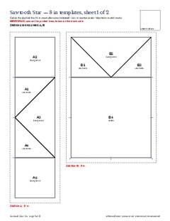 Page 9 of the Classic Blocks Pattern Bundle PDF