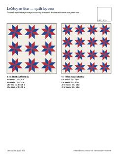 Page 5 of the Classic Stars Pattern Bundle PDF