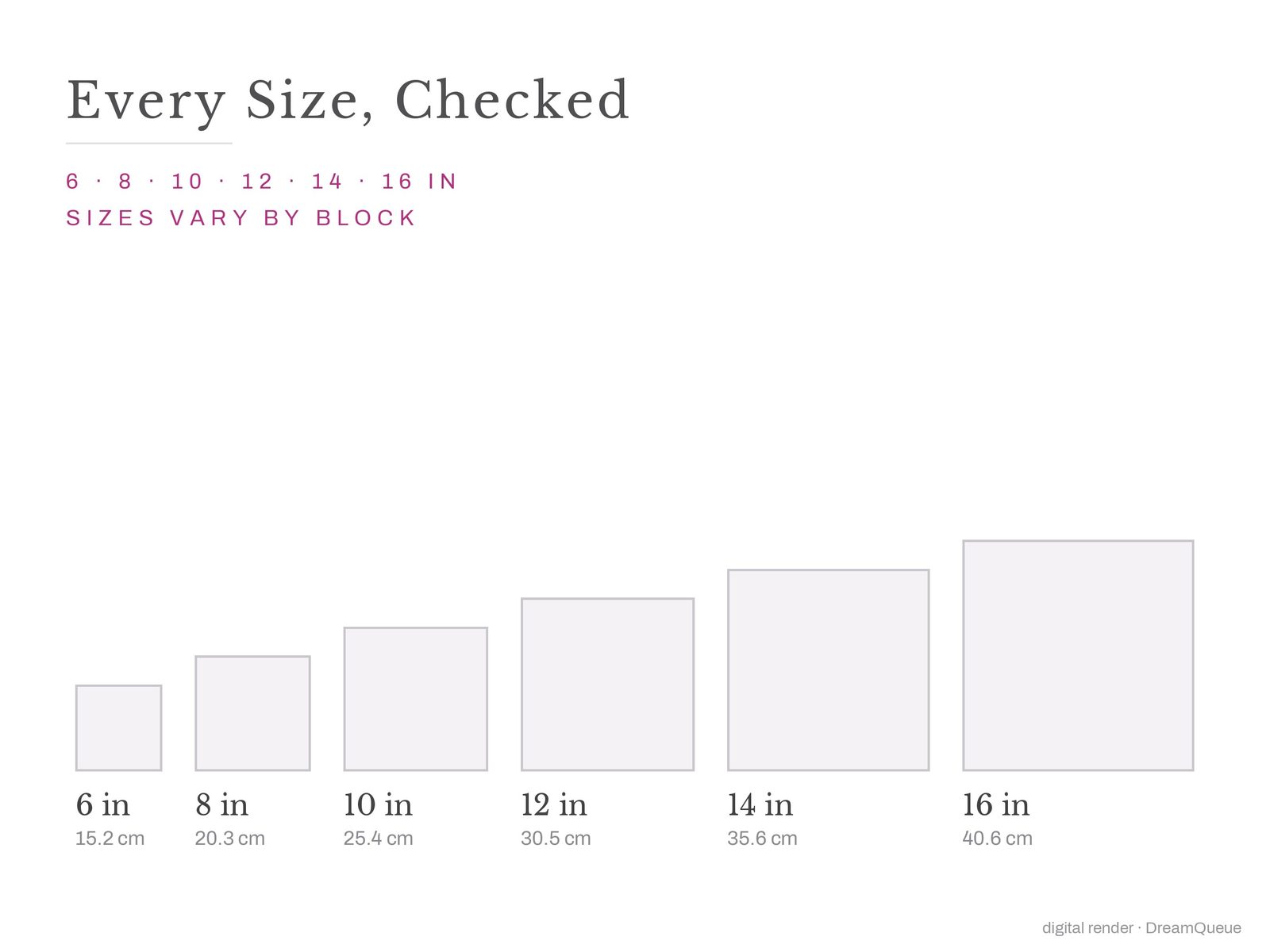 The Classic Stars bundle of 5 quilt blocks at every finished size: 6, 8, 10, 12, 14 and 16 inch