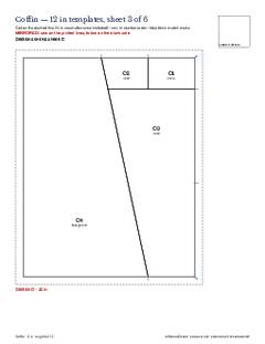 Page 8 of the Coffin Quilt Block Pattern PDF