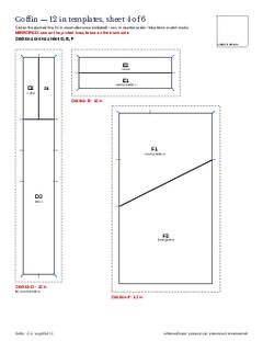 Page 9 of the Coffin Quilt Block Pattern PDF