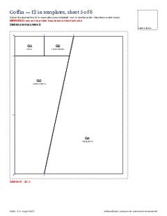 Page 10 of the Coffin Quilt Block Pattern PDF