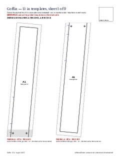 Page 13 of the Coffin Quilt Block Pattern PDF